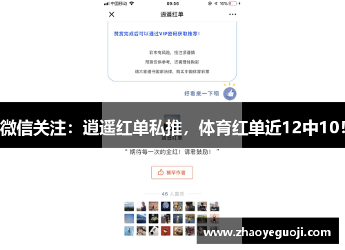 微信关注：逍遥红单私推，体育红单近12中10！